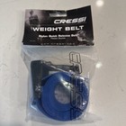 Cressi Nylon Weight Belt W  Plastic Buckle