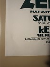 Estate Find Led Zeppelin Grateful Dead 1973 Kezar Poster 17 5x23 Original Print