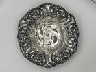 Art Nouveau Poppy 7-1 2    Serving Bowl dish Unger Bros Sterling Silver