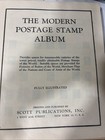 1940 Modern Postage Stamp Album With 1 900  Vintage Stamps Scott Publications