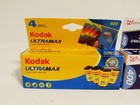 Kodak Ultra Max 400 Film 35mm 4 Rolls   3 Extra New Sealed