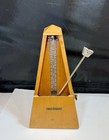 Vintage Seth Thomas Metronome Wooden Pyramid Wind Up 9    - No Cover But Runs