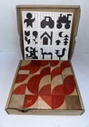 Vtg Wooden Block Ornabo Naef 9410 Game Puzzle Hubert Zimmermann Box 1971 Rare
