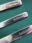 Lufthansa Airline 3 Piece Set Stainless Steel Flatware -  1 Fork   2 Knives