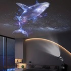Led Usb Projector Night Light 3 6 Patterns Whale Butterfly Jellyfish Gift