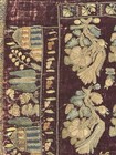 Beautiful Rare Early 20th C Turkish Silk velvet Embroidered Textile 1718