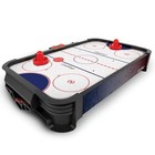 Eastpoint Tabletop Air Hockey Table Pro - Black   White - Led Scoreboard For