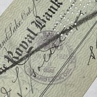 Rare 1928 Royal Bank Of Canada Check Kirkland Lake Ontario Branch