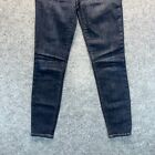Current Elliott Jeans Women s 25 The Stiletto Skinny Ankle Dark Blue High Rise