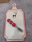 Southern Living At Home Roxy Reindeer Christmas Slate Spreader Set New 58099