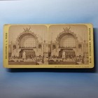 Great Exhibition Stereoview C1878 Real Photo France Champ De Mars Pavilion