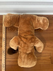 Vintage Dan Dee Floppy Puppy Dog Soft Plush Stuffed Toy  Brown  26 Inches Long 