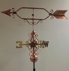 Beautiful Large Arrow Copper Weathervane sold As Shown