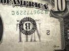Rare 1950  10 Error Bill     Multiple Upside Down Prints  Near Mint Condition Nr