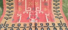 Wool Jute Vintage Kilim Rug Moroccan Navajo Rug Tribal Southwestern Kilim Rug