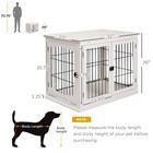 26  Wooden Small Dog Crate Pet Cage Indoor Puppy Kennel Furniture End Side Table
