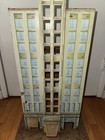 Vintage 1957 Marx Skyscraper Tin Toy Building Playset