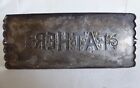 Vintage Antique Victorian Father Funeral Casket Coffin Plaque Plate