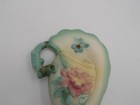 Vintage Hull Pottery Wall Pocket Planter W-13 Woodland Conch Shell 7 1 2     Matte