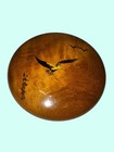 Bayview Myrtlewood Shop Signed Wall Plaque Oregon Myrtlewood Art