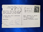 Gypsy Rose Lee Signed Photo Autograph Postcard Actress   Burlesque Entertainer