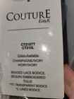  Couture Eddy K Wedding Dress Size 10
