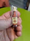 Vintage Miller Lite Mini Beer Bottle Hat Lapel Pinback Pin Bar Beer Advertising 