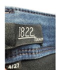 1822 4   27 Skinny Jeans Womens Basic Casual Denim Pants Blue Medium Wash