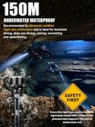 Scuba Dive Light Diving Flashlight 3000 Lumens Underwater Flashlight 150m 