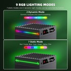 Xbox Series X Cooling Fan Led Temperature Display 9 Rgb Lights Auto Cooler Usb P