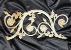 Vintage Wrought Iron Railing Wall Decor Salvaged Architecture