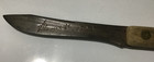 Old Antique Stewarts Hand Made Butcher Knife 7 5  Blade vintage Boning Trade Usa