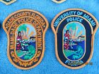 7 Florida Police Patchs For Display Only Cooper City holmes Beach fort Lauderdal