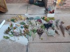Lot Of Artificial Flowers And Foliage Over  400 Value 
