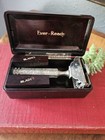 Vintage Ever-ready Single Edge Safety Razor England Art Deco Handle With Case