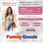 200 Ct Classy Ebay Seller Thank You For Your Purchase Cards  Buy 2 Get 1 Free