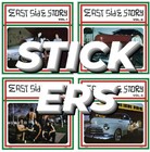 Og - East Side Story Stickers Set lot Of 12 Vol1-12 4   4  Weather Proof Back Cut