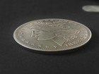 Jumbo Copper Morgan Dollar  7cm  Stage Magic Tricks Coin Magic Props Funny Coin 