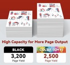 New 4-pack Set 075h Color Imageclass Canon Compat High Yield Ink Toner W  Chip