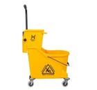 Member s Mark Commercial Mop Bucket With Wringer  36 Qt  - Free Shipping 