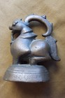 Very Large Burmese Opium Weight-7 172 Pounds-chinthe-19th Century