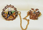 Vintage Scottish Rite 32nd Degree 10k Gold Top Masonic Pin 1 3 Gr Not Scrap