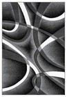 Modern Abstract Area Rug Hand Carved Geometric Carpet For Living Room Pr1001