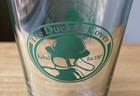 The Duck   Cover Pint Glass - Us Embassy Bar  Kabul Afghanistan - Euc