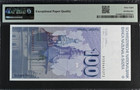 1993 Switzerland 100 Francs P57m Banknote Currency Unc Pmg 68