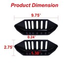 Tiewards Snow Blower Skid Shoe Snow Thrower Slide Shoe For All Stage Snowblower