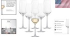 Luxury 10 Oz Tritan Crystal Champagne Flutes - Set Of 6 Perfect For Celebrations