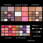 All In One Makeup Gift Kit - Ultimate Color Combination - 88 Piece Set  Black