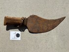 Antique Hand Made Native American Navajo Knife Iron Blade Primitive