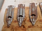 Rare Camera Surveyors Transit Tripod Feet Set 5  Long Vintage Collectible Lot